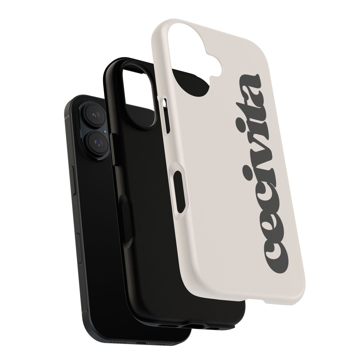 Tough Phone Case – Bold Script "ceevita" Protective Cover